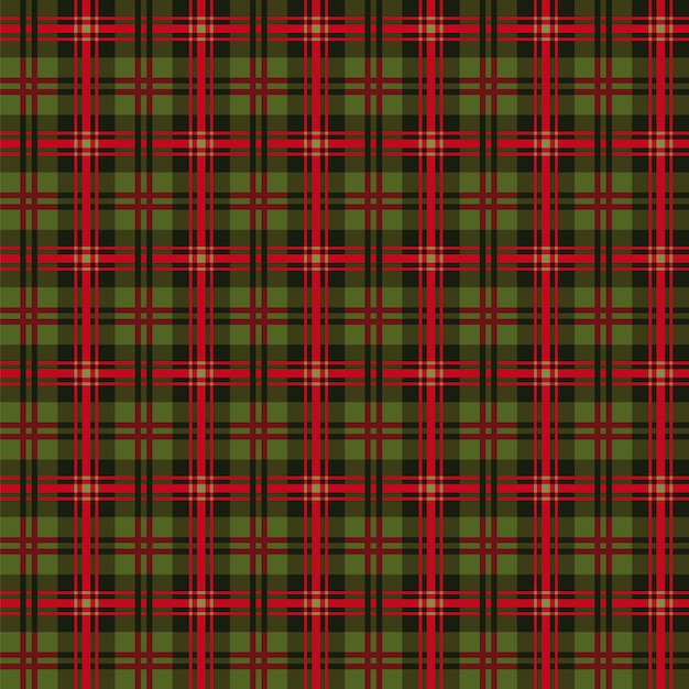 Tartan scozzese senza cuciture, motivo di sfondo per le vacanze