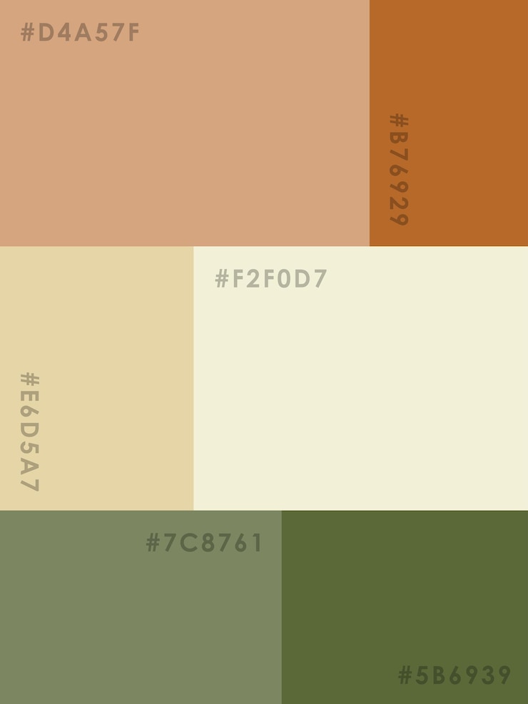 Vettore tavolozza dei colori
