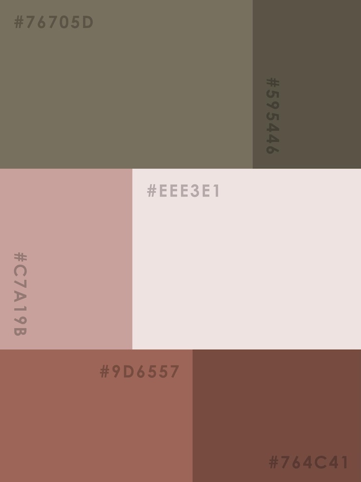 Vettore tavolozza dei colori