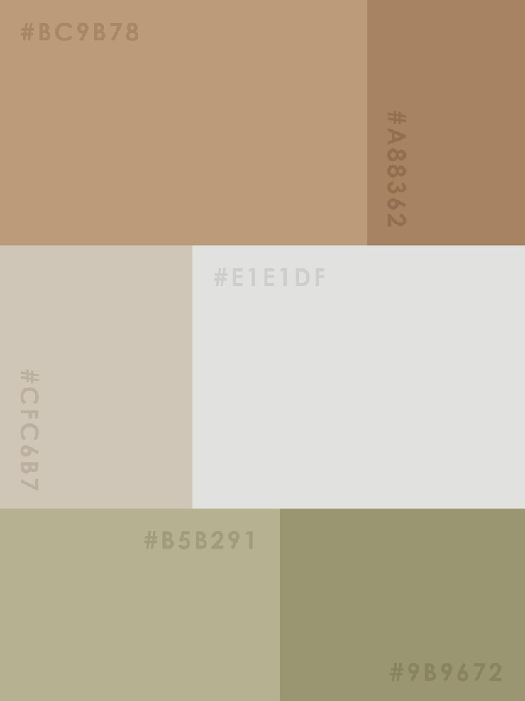 Vettore tavolozza dei colori