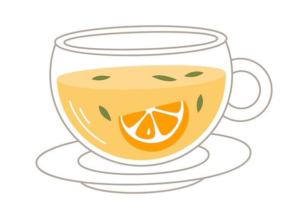 Tazza Con Tè E Limone