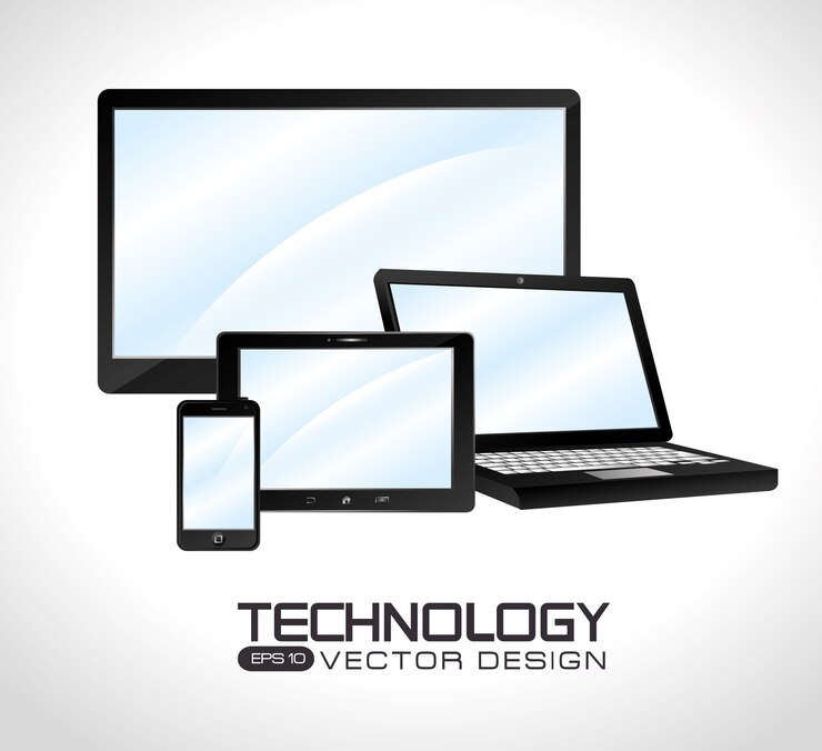 Vettore tecnologia design, illustrazione vettoriale.
