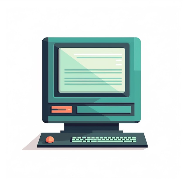 Tecnologia di illustrazione vettoriale per computer Internet digitale moderna progettazione di icone per computer portatili