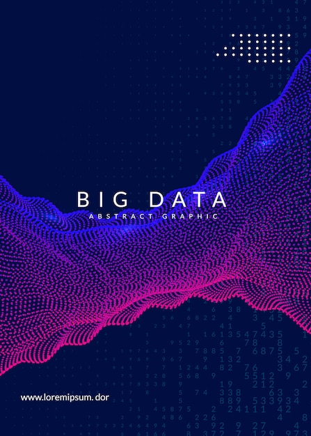 Tecnologia digitale disegno astratto copertina. Intelligenza artificiale