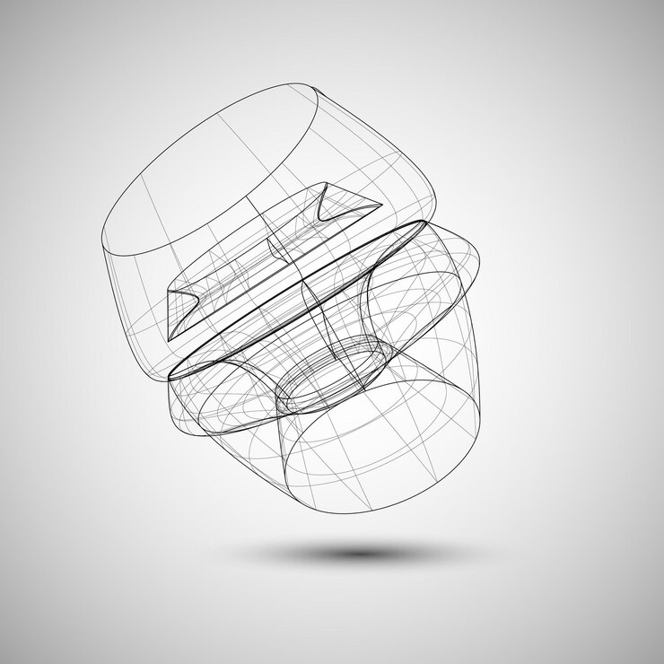 Tecnologia elegante astratta