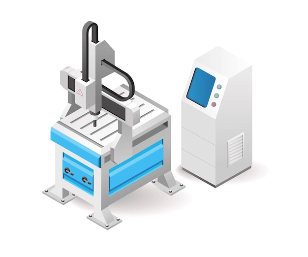Tecnologia industriale della macchina utensile di perforazione cnc di fabbrica con intelligenza artificiale