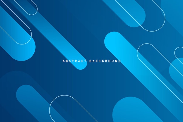 tecnologia moderna di linee diagonali contundenti sfondo astratto blu