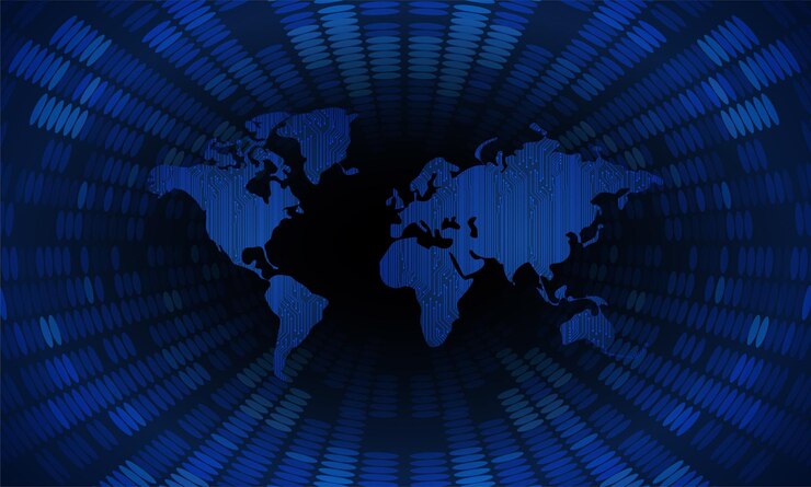 Vettore tecnologia mondiale
