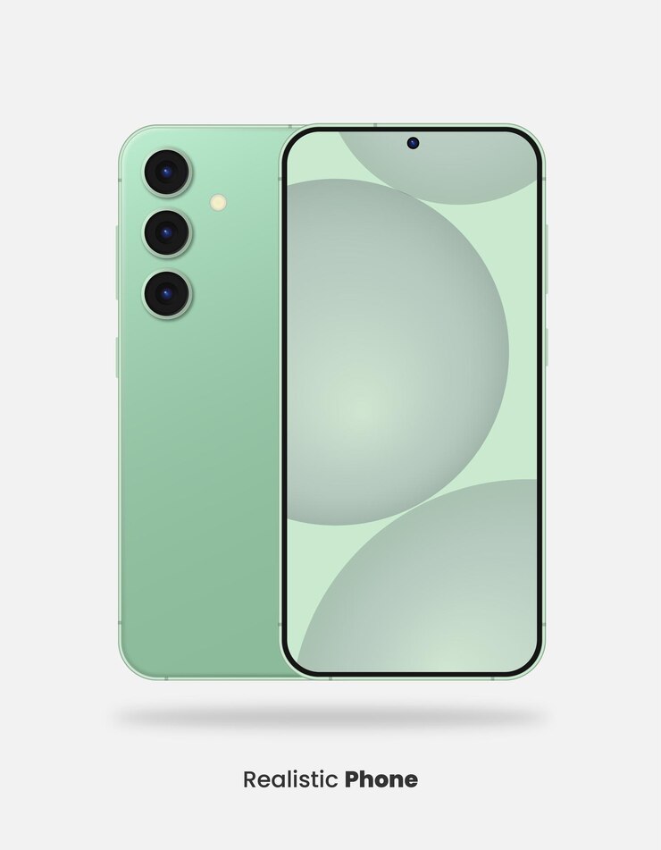 Vettore telefono realistico s24