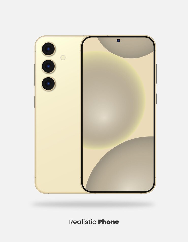 Vettore telefono realistico s24