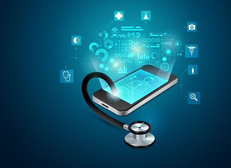 Vettore telemedicina