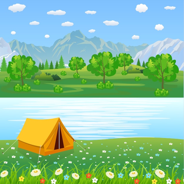 Tenda da campeggio Forest Mountain Expedition