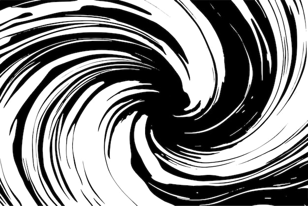 Tessura astratta nera monocromatica su bianco per sfondo e sovrapposizione tessuti