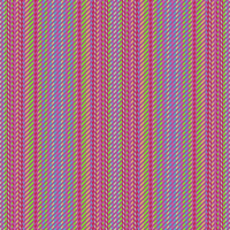 Vettore tessuto a trama di tessuto con motivo a strisce verticali con un vettore di linee senza giunture di sfondo nei colori viola e verde
