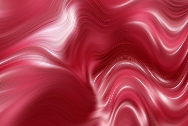 Tessuto rosa setoso Sfondo astratto Illustrazione vettoriale Tessuto realistico con pieghe e drappeggi Elemento decorativo per il design