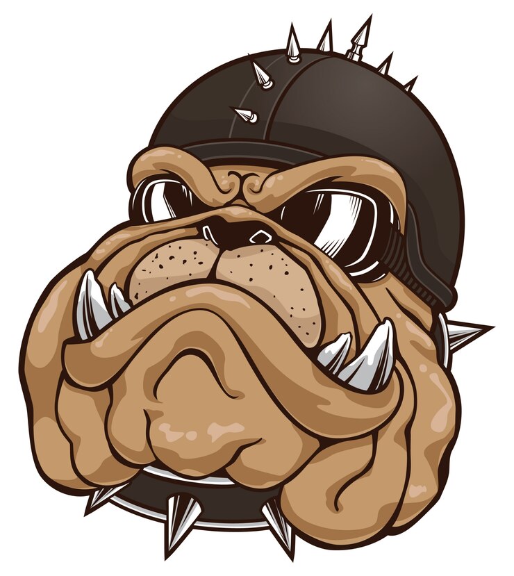 Testa di bulldog