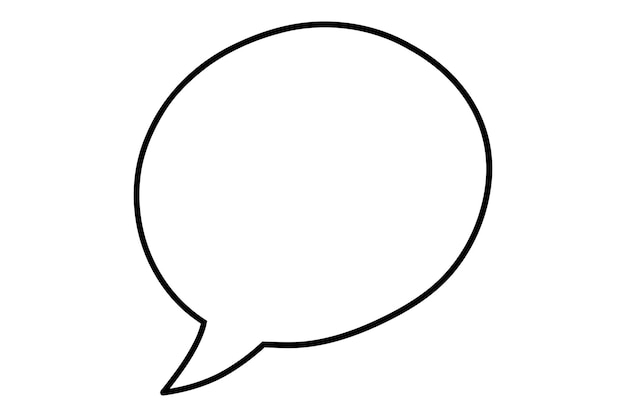 Testo della citazione dell'elemento del messaggio disegnato a mano della chat della bolla vocale Nuvola nello stile di schizzo Doodle testurizzato