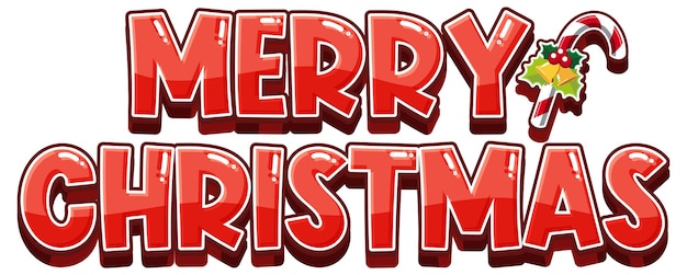 Testo di buon Natale per il design di poster e striscioni