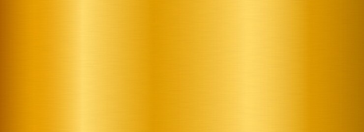 Vettore texture a gradiente metallico dorato sfondio in foglio metallico oro ampio foglio giallo lucido per etichette