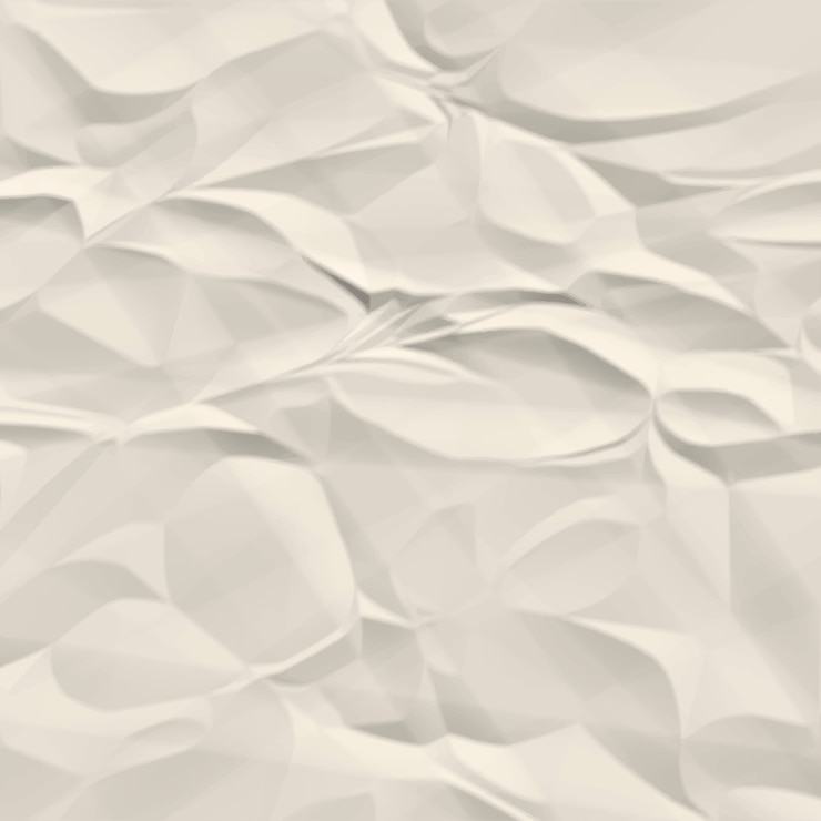 Vettore texture di carta stropicciata