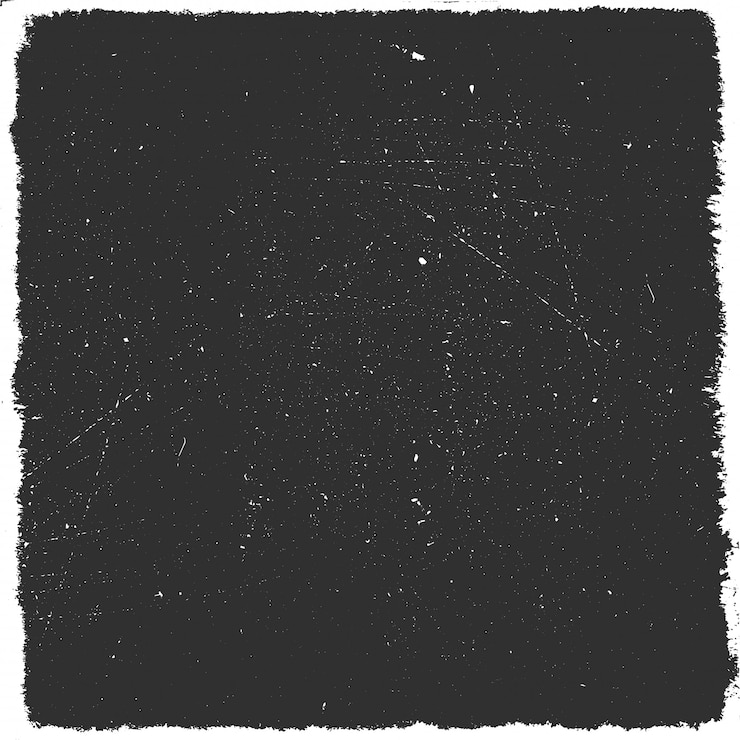 Vettore texture grunge nere
