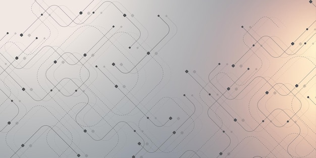 Texture moderne della scheda madre elettronica per la presentazione del sito web di header web banner