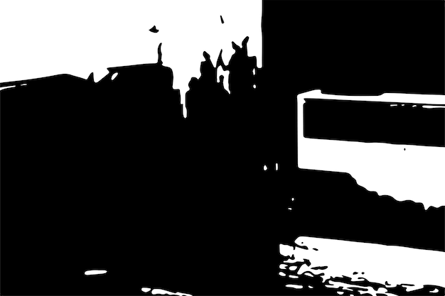texture monocromatica astratta sfondo texture bianco e nero con macchie o macchie nere