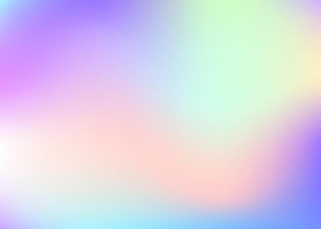 Texture perlescente Sfocatura Illustrazione della benzina Neon blu Gradi