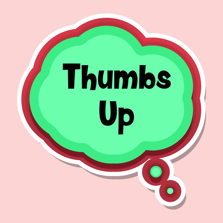 Vettore thumbs up messages sticker design lettering sticker messaggi tipografici badge di chat