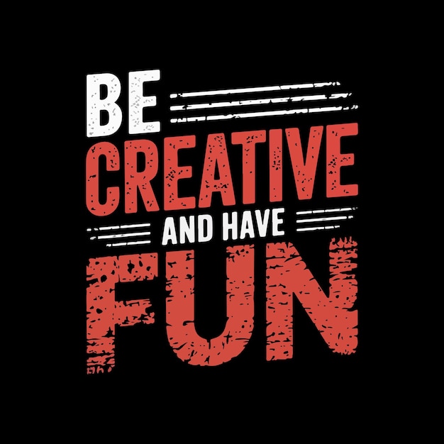 tipografia motivazionale design di magliette