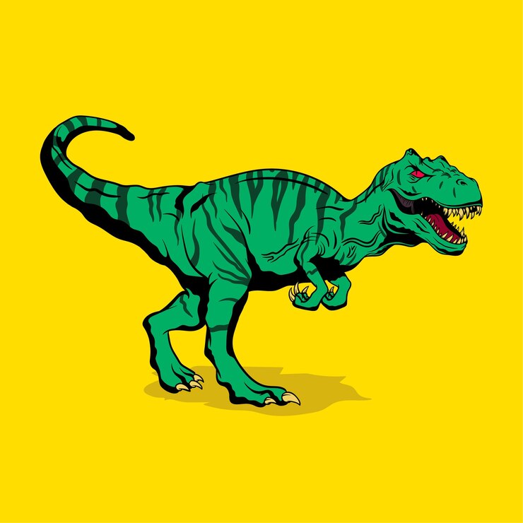 Tirannosauro disegnato a mano