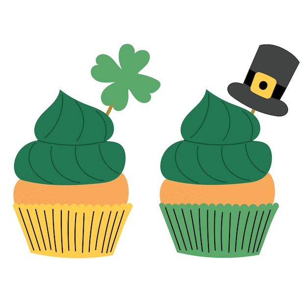 Torta di San Patrizio Torta di Shamrock Irlanda Giorno di festa
