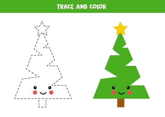 Traccia e colora l'esercizio