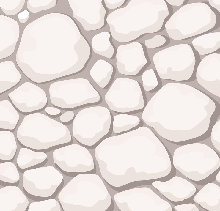 Vettore trama del terreno del gioco strato di terra dello sporco della superficie del cartone animato per l'illustrazione vettoriale del design del livello di gioco sfondo del modello materiale