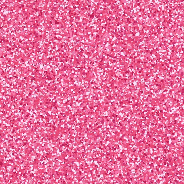 Vettore trama glitter rosa. sfondo vettoriale scintillante. modello senza cuciture di coriandoli rosa per il tuo design