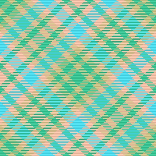 Trama plaid vettoriale Pattern background check Tessuto tartan tessile senza cuciture