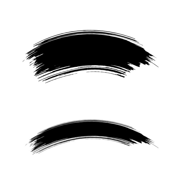 tre linee nere con vernice nera che dicono quot nero quot