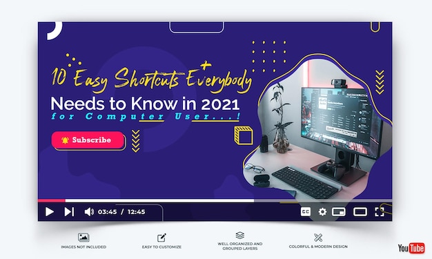 Trucchi per computer e hack di miniature di YouTube