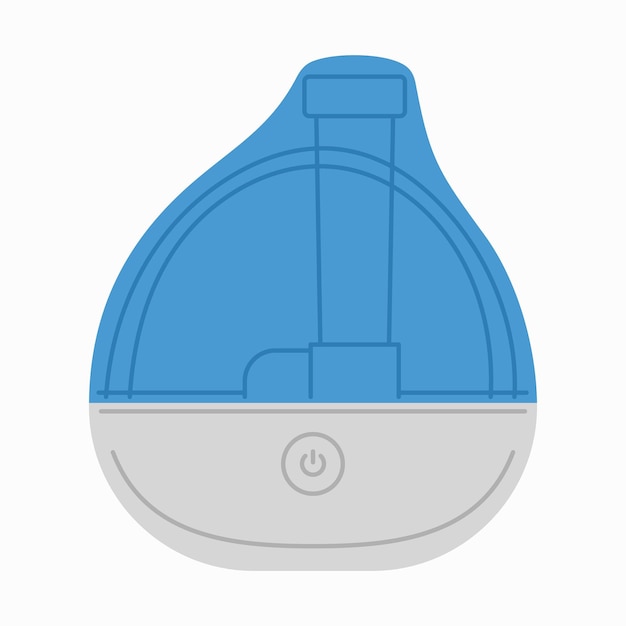 Umidificatore evaporativo portatile regolabile con serbatoio dell'acqua
