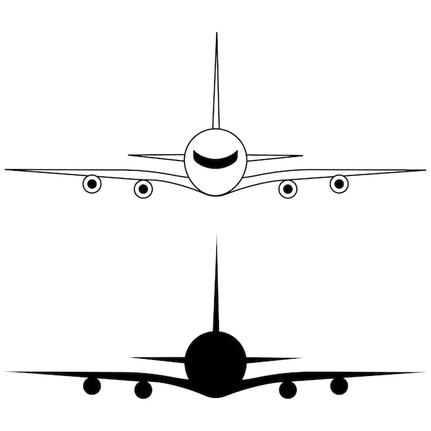 Un aereo con la scritta "jet" sul fondo.