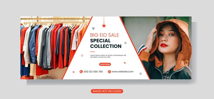 Un banner web per una raccolta speciale di eid