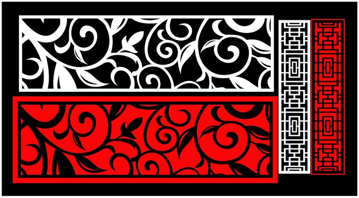 Un cartellino rosso e nero con sopra la scritta "bianco e nero".