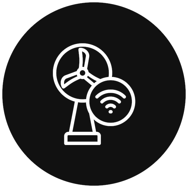 un cartello bianco e nero che dice wireless