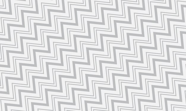 un disegno a zigzag bianco e nero con linee a zig zag