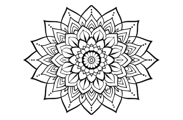un disegno in bianco e nero di un fiore che è su uno sfondo bianco