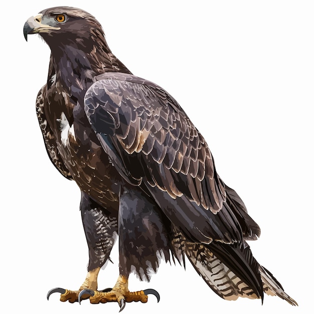 un falco con la parola aquila sopra