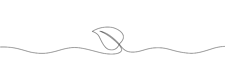 Vettore un germoglio in crescita è disegnato con una linea continua crescita di piante da semi germogli concetto di agricoltura ecologica naturale illustrazione semplice vettoriale modificabile di una linea