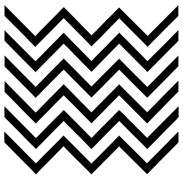 un'immagine in bianco e nero di un modello chevron