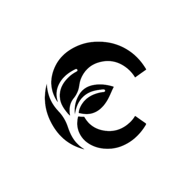 un logo in bianco e nero con la lettera e