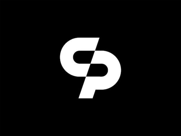 Un logo in bianco e nero con le lettere s e s in bianco